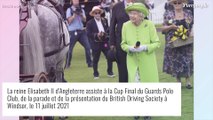 Elizabeth II : Look fluo, perles et diamants... Nouvelle apparition aveuglante !