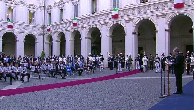 Europei 2020, Draghi: Grazie a voi l'Italia al centro dell'Europa . E con Donnarumma: 'Ndo stai?