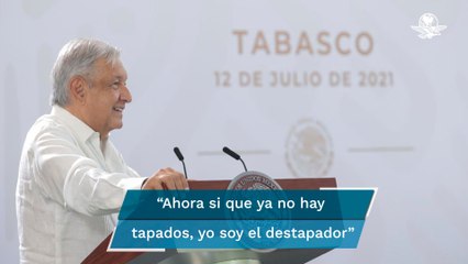 Yo soy el destapador y mi corcholata favorita será la del pueblo, dice AMLO sobre el 2024