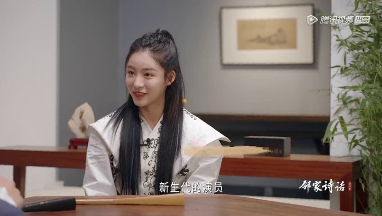 SNH48 - Sun Rui as guest of the Tencent show "邻家诗话" (CUT) 20210712