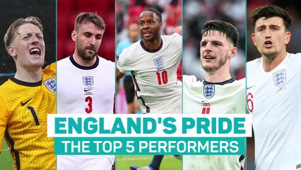 England's Pride - The Top 5 Performers