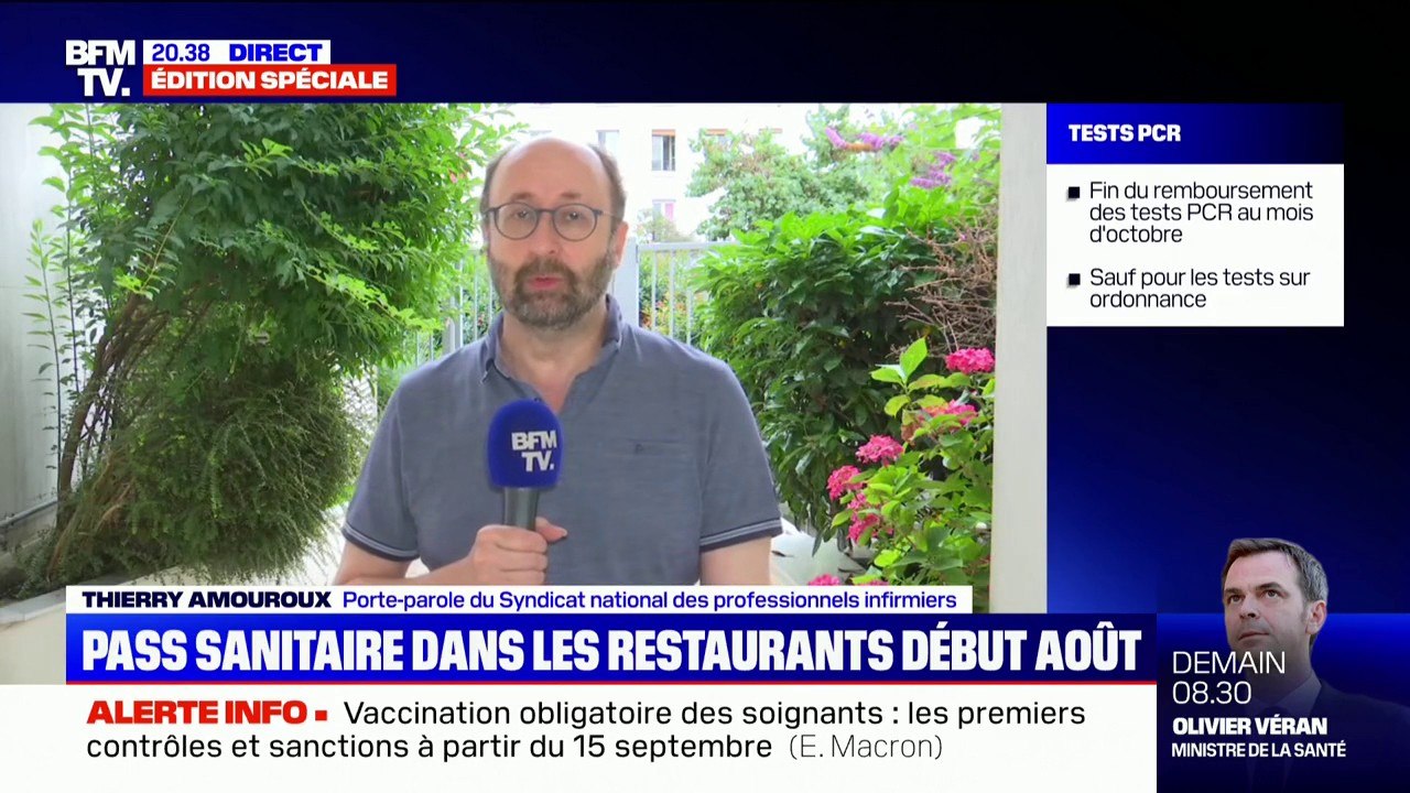 "Pour un soignant, se vacciner est une obligation morale et déontologique", estime ce porte-parole d'un syndicat d'infirmiers