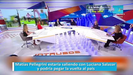 Matías Pellegrini estaría saliendo con Luciana Salazar y podría pegar la vuelta al país