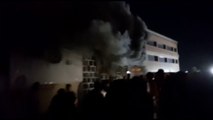 إعلام عراقي: ١٣ قتيلا في حريق مستشفى الحسين لعلاج مرضى كورونا في الناصرية
