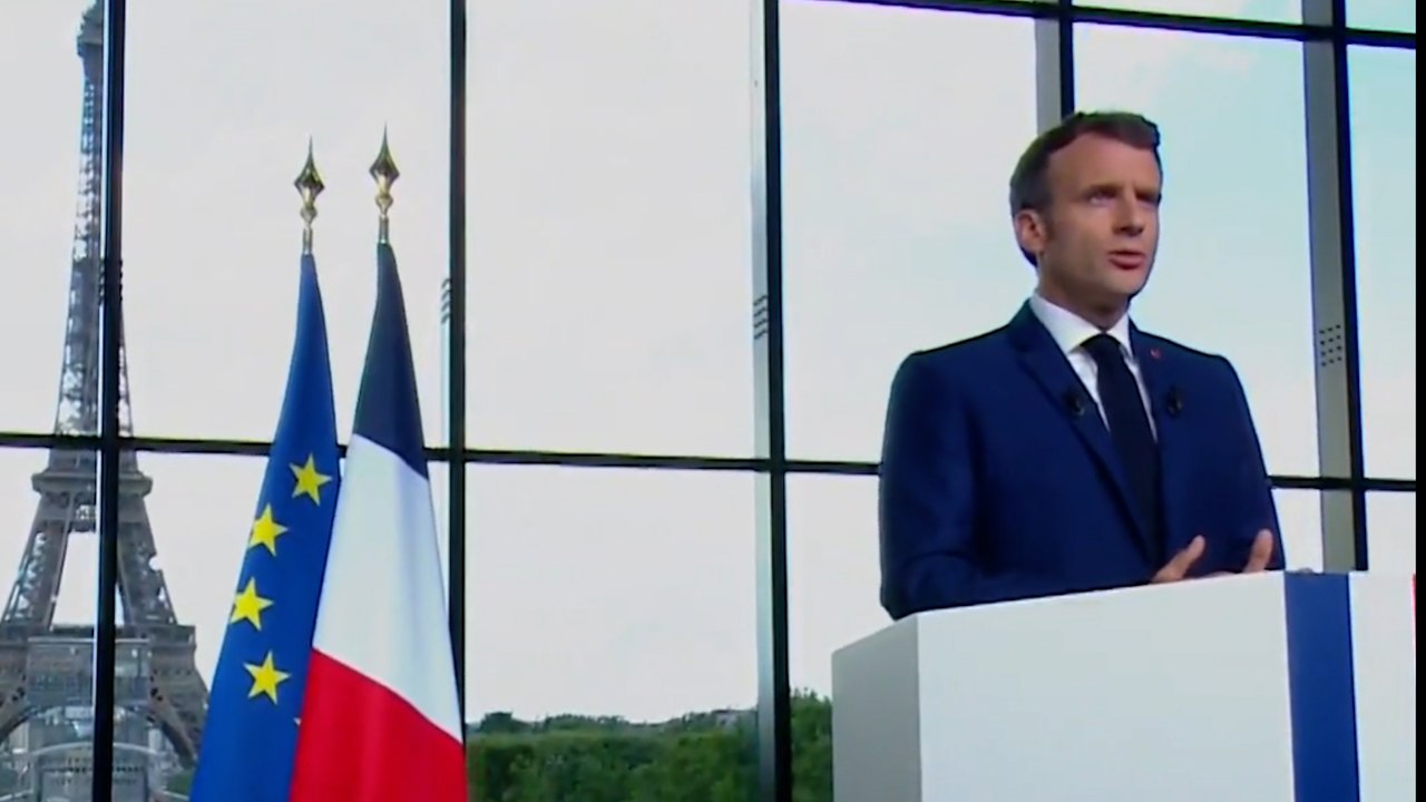 Macron :"Réforme de l'assurance-chômage le 1er octobre"; "réforme des retraites après la crise"