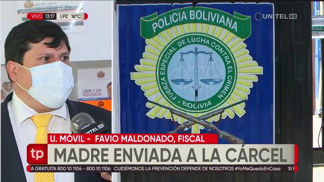 Mujer acusada de matar a su hijo de 10 años es enviada a la cárcel con detención preventiva