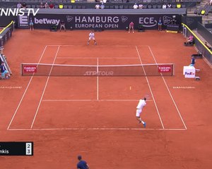 Hambourg - Paire profite de l'abandon de Berankis pour se hisser en huitièmes