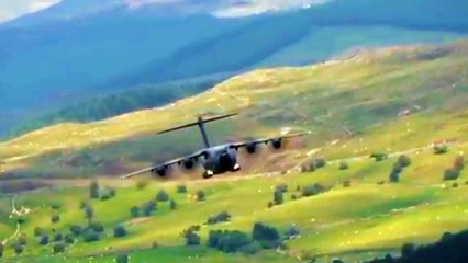 A400m Atlas Low level Mach Loop