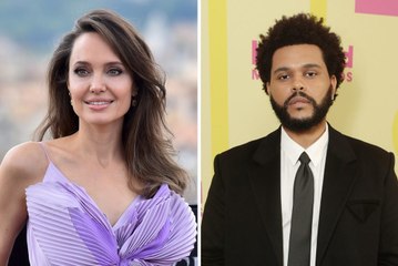 Angelina Jolie and The Weeknd Were Both Spotted Attending the Same Concert