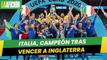 Italia, campeón de la Eurocopa tras vencer a Inglaterra en penales