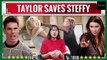 CBS The Bold and the Beautiful Spoilers Taylor confronts Finn's mother to protect Steffy
