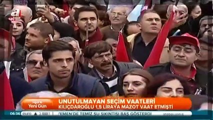İşte unutulmayan seçim vaatleri