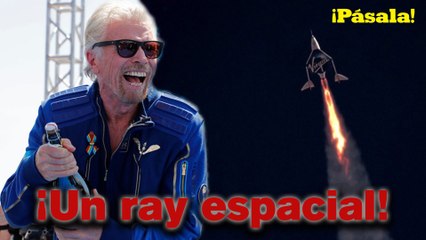 Richard Branson, el primer civil en darse una vueltita espacial 