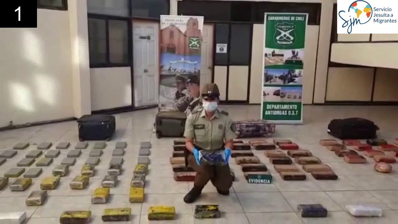 74% de los detenidos por Ley 20.000 son extranjeros en Provincia El Loa (norte de Chile) - TVN