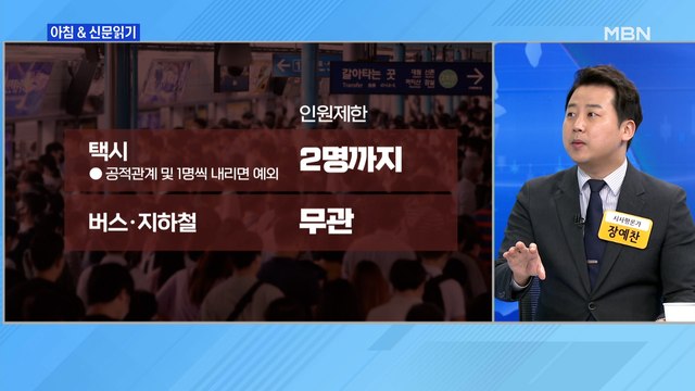 신문브리핑3 퇴근길엔 동료와 '택시 3인' 가능? 아리송한 방역수칙 외 주요기사