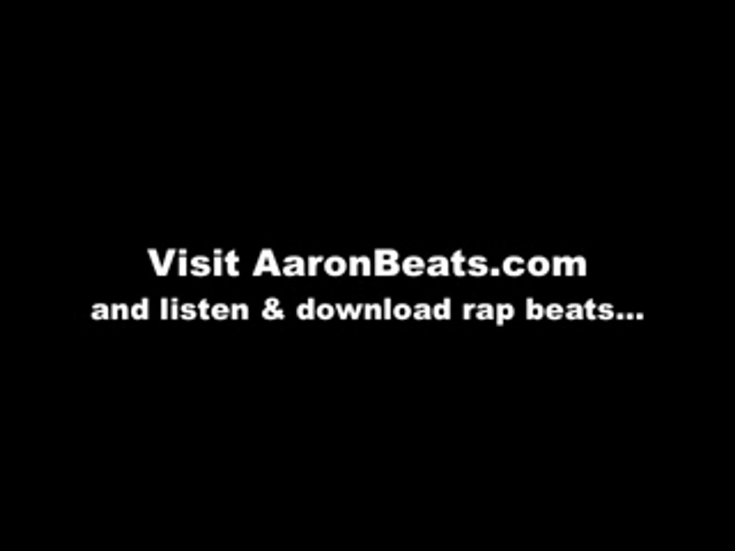 ⁣Rap Beats- rap beat from AaronBeats.com