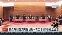 日스가 내각 지지율 바닥…'지지 안 해' 출범 후 최고치