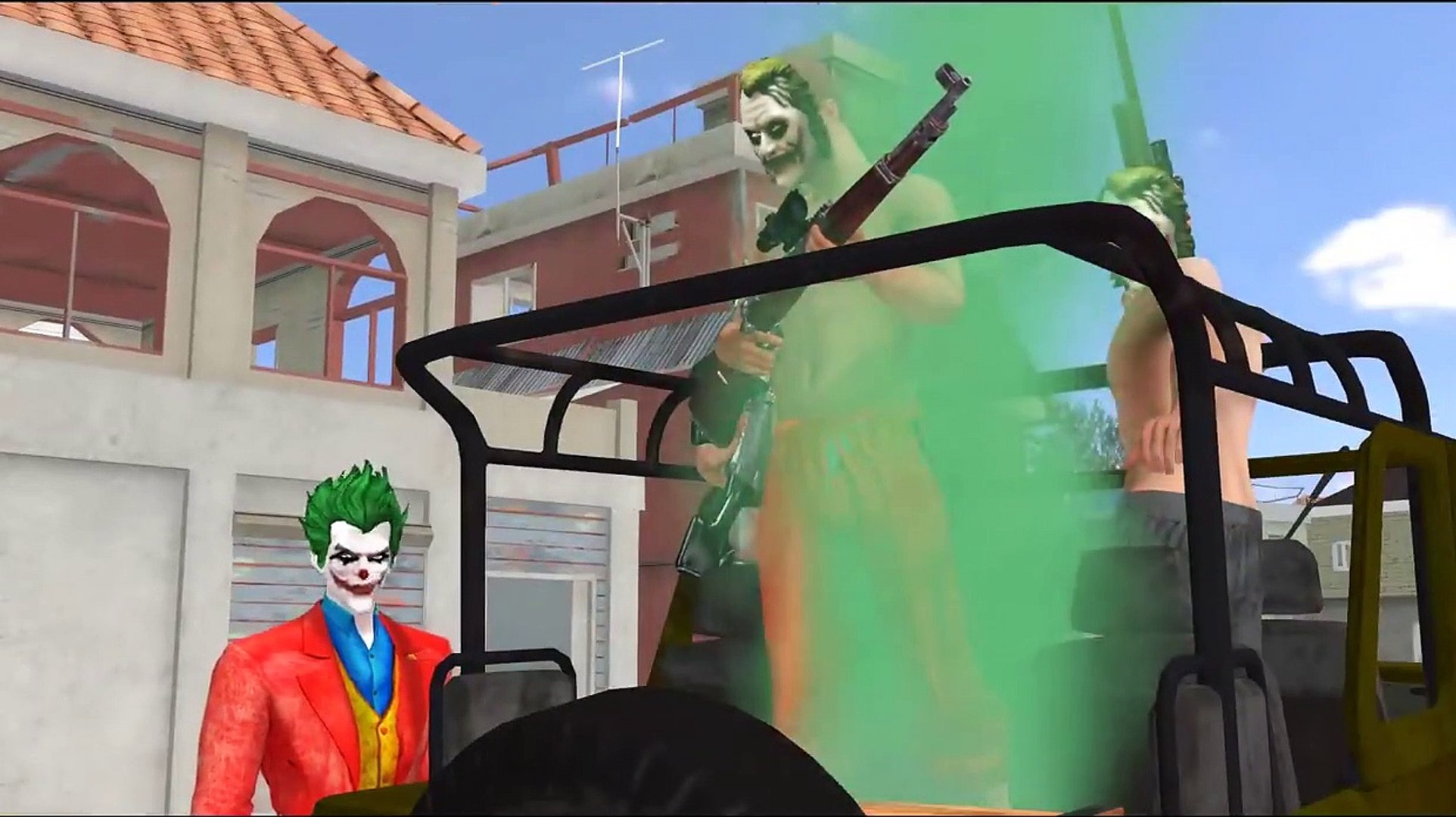 JOKER TEAM VS PRO Girls PUBG Animation