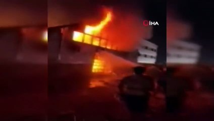 Koronavirüs hastalarının olduğu hastanede yangın: 41 ölü