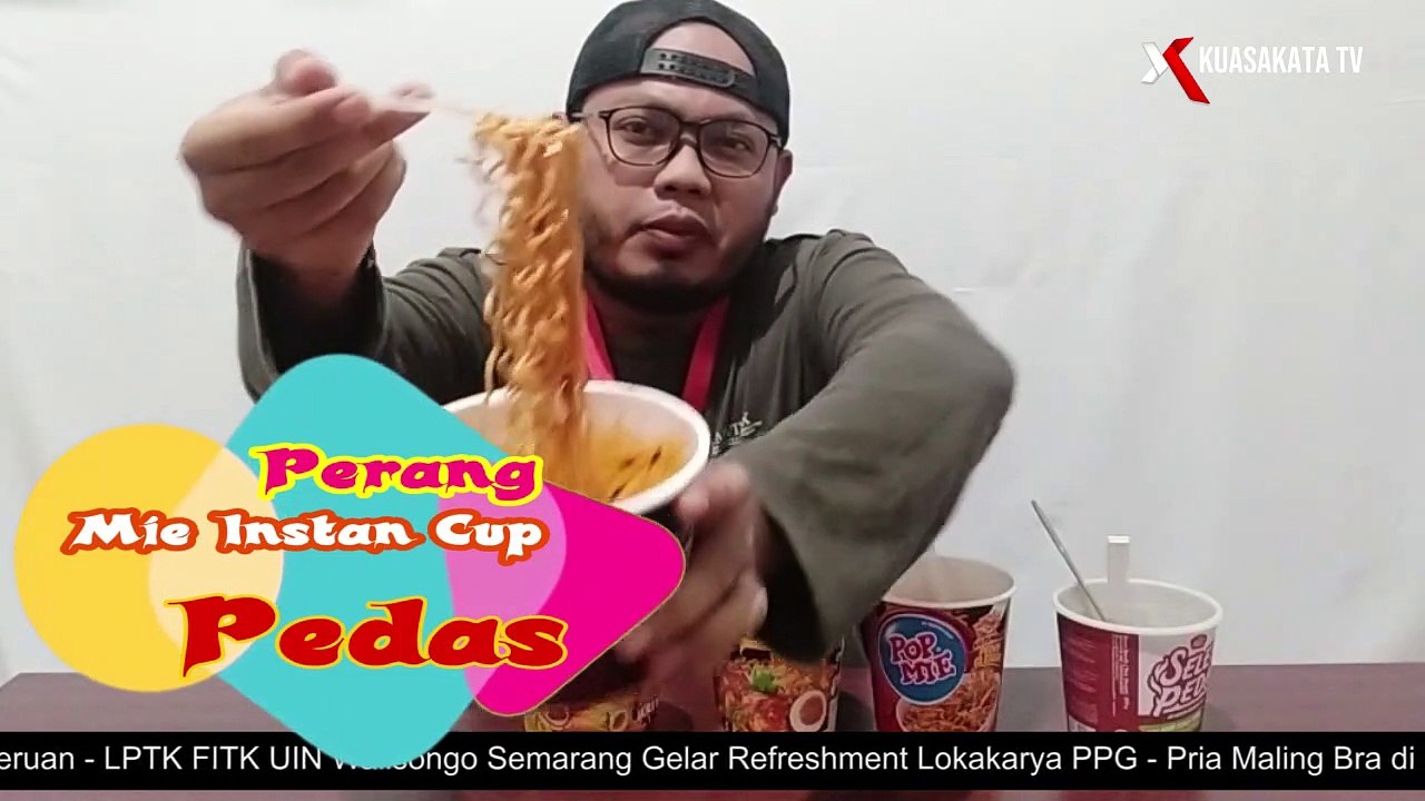 Perang Mie Instan Cup Pedas