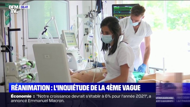 Covid-19: épuisés, les soignants redoutent une quatrième vague