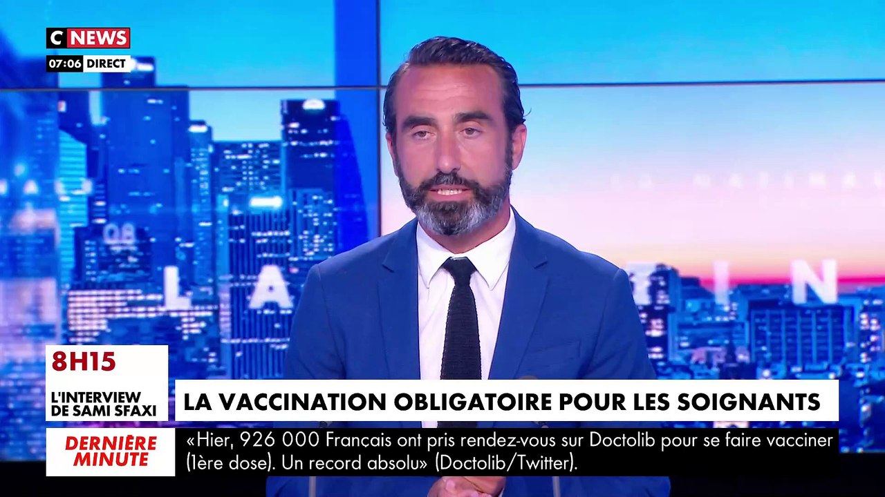 Coronavirus - Ecoutez cette aide-soignante sur CNews qui refuse la vaccination obligatoire : "Rien ne dit que dans 10 ans je ne serai pas malade à cause du vaccin, il n'y a pas de recul"