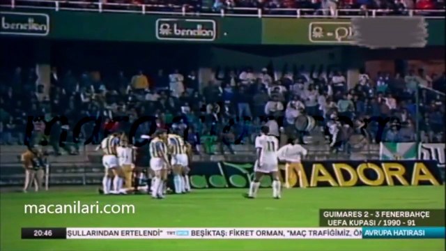 Vitoria Guimaraes SC 2-3 Fenerbahçe [HD] 03.10.1990 - 1990-1991 UEFA Cup 1st Round 2nd Leg + Comments (Ver. 2)