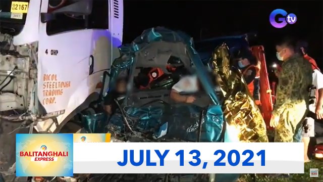 Balitanghali Express: July 13, 2021 [HD]