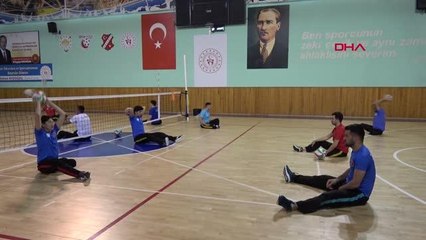 SPOR Bacağını kaybetti ama voleyboldan kopmadı