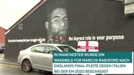 Nach Rassismus: Fans mit Botschaft an Rashford