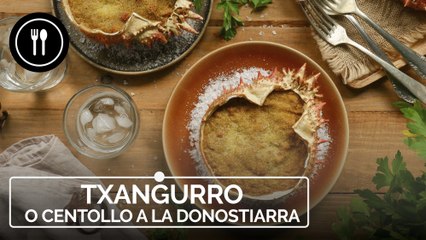 Txangurro o centollo a la donostiarra. Receta fácil y rápida