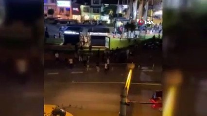 Bursa’da meydan kavgası kamerada