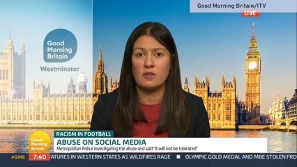 Shadow Home Secretary says Pritti Patel should apologise for not condemning England fans who booed at Euro 2020 finals