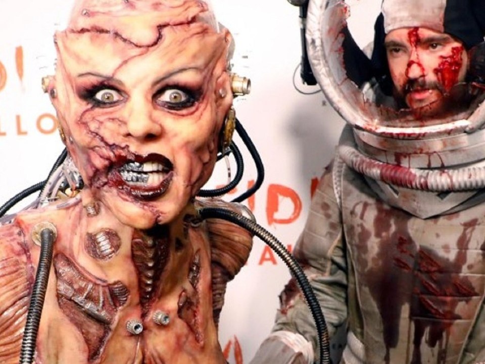 Heidi klum: die "halloqueen" lässt party sausen