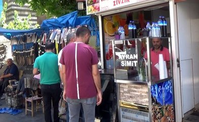 Aşırı sıcak havada limonata ve meyan kökü şerbetine yoğun talep