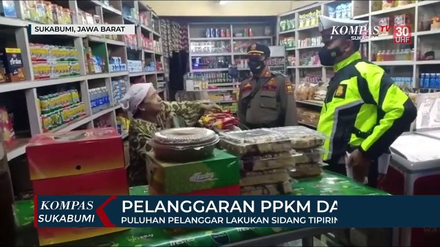Satgas Tutup Toko Yang Buka Melebihi Batas Waktu PPKM