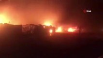 Son dakika! Lübnan'da Suriyeli mülteci kampında yangın: 5 yaralı
