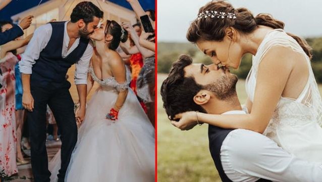 2 sene önce nikah kıyan Berkay Hardal ve Dilan Telkök çifti düğün yaptı