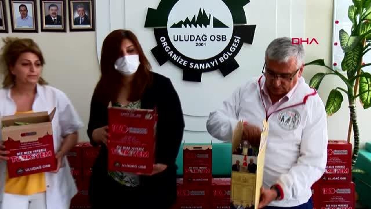 ULUDAĞ OSB'DEN ÇALIŞANLARA, FİNCANCILAR ANLAŞMASI'NIN 255. YILDÖNÜMÜNDE ERZAK DAĞITIMI