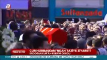 Erdoğan şehit savcı Kiraz'ın taziyesinde Kur'an-ı Kerim okudu