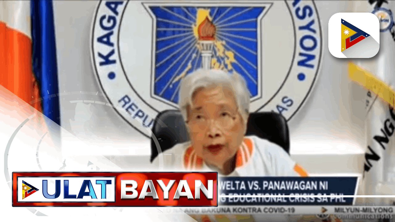 DEPED Sec. Briones, bumuwelta vs. panawagan ni VP Robredo na magdeklara ng educational crisis sa PHL