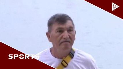 Foreign coach, 'di nakasama ni Nievarez sa pag-eensayo