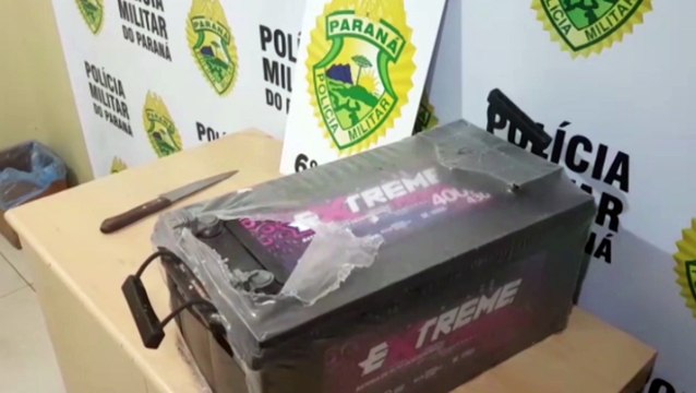 Homem é detido por roubo de bateria no Bairro Cascavel Velho