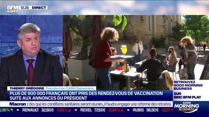 Thierry Grégoire (UMIH Saisonniers) : Elargissement du pass sanitaire, nouveau coup dur ? - 13/07
