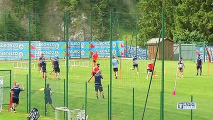Lazio, allenamento mattina 13 luglio 2021