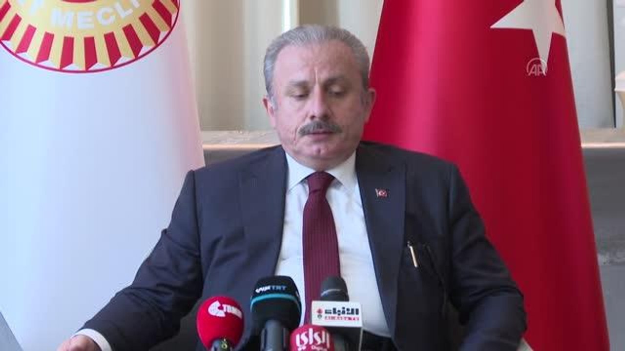 Meclis Başkanı Şentop, gazetecilerin sorularını yanıtladı (6)