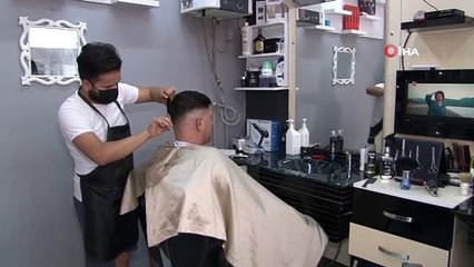 Berberlerde bayram mesaisi başladı