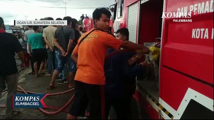 41 Rumah Kayu Di Sumsel Terbakar