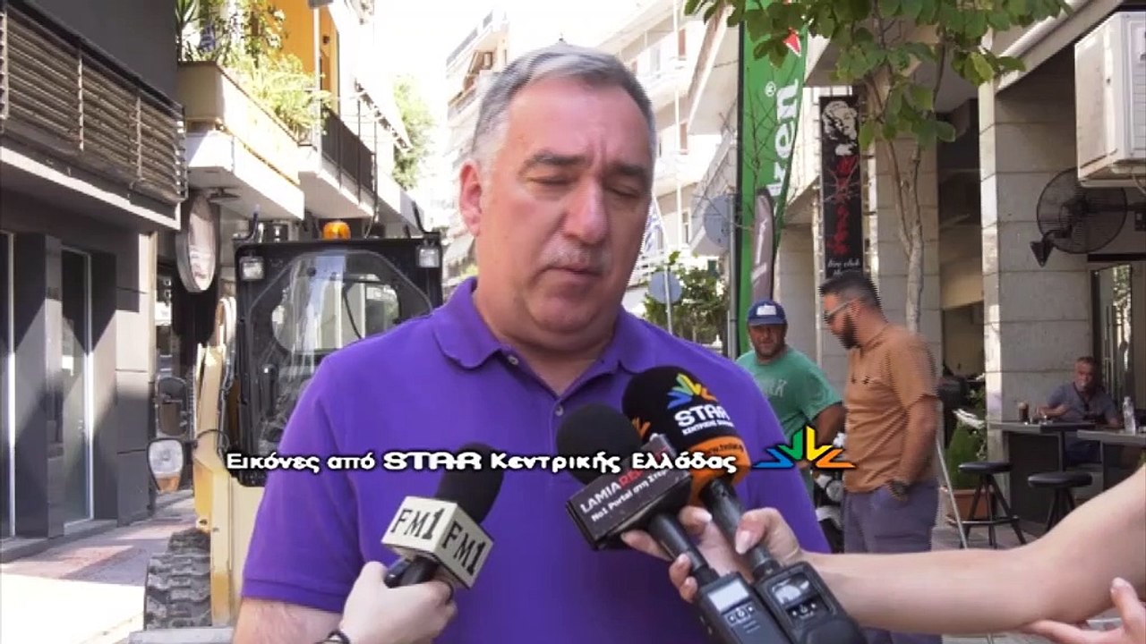 Λαμία: Ολοκληρώνονται οι εργασίες στην πλατεία Ελευθερίας - Τέλος Ιουλίου θα είναι έτοιμη και η πλατεία Πάρκου