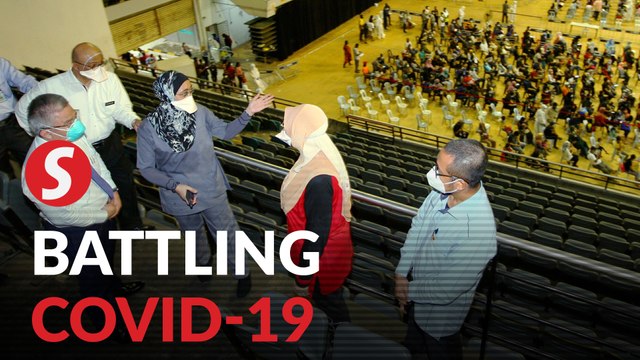 Health Minister inspects congested Malawati Stadium CAC